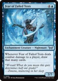 Fear of Failed Tests - Duskmourn: House of Horror - Magic: The Gathering card