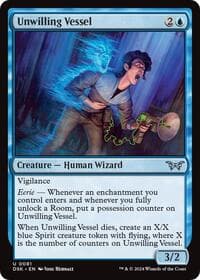 Unwilling Vessel - Duskmourn: House of Horror - Magic: The Gathering card