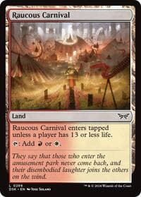 Raucous Carnival - Duskmourn: House of Horror - Magic: The Gathering card