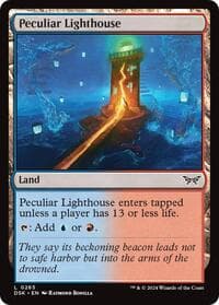 Peculiar Lighthouse - Duskmourn: House of Horror - Magic: The Gathering card