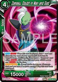 Zamasu, Doubt in Man and God - Ultimate Advent - Dragon Ball Super: Masters card
