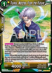 Trunks, Watcher From the Future - Ultimate Advent - Dragon Ball Super: Masters card