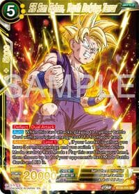 SS Son Gohan, Youth Defying Terror - Ultimate Advent - Dragon Ball Super: Masters card