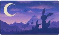 Pokémon TCG: Eevee & Umbreon Twilight Playmat - Pokemon International Playmats - Playmats card