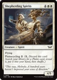 Shepherding Spirits - Duskmourn: House of Horror - Magic: The Gathering card