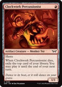 Clockwork Percussionist (0295) - Duskmourn: House of Horror - Magic: The Gathering card
