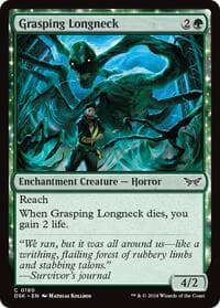 Grasping Longneck - Duskmourn: House of Horror - Magic: The Gathering card