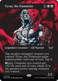 Tyvar, the Pummeler (Showcase) (Textured Foil) - Duskmourn: House of Horror - Magic: The Gathering card