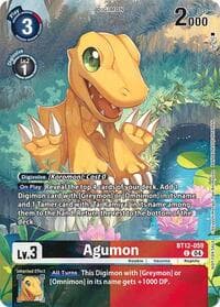 Agumon - BT12-059 (Legend Pack 2024) - Across Time - Digimon Card Game card