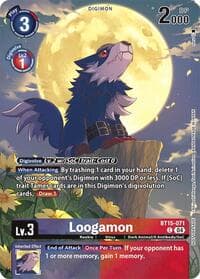 Loogamon (Legend Pack 2024) - Exceed Apocalypse - Digimon Card Game card