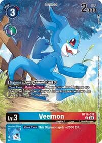 Veemon (Legend Pack 2024) - Beginning Observer - Digimon Card Game card