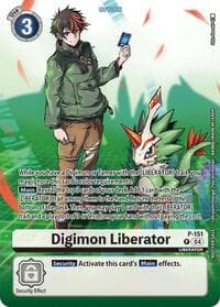 Digimon Liberator - P-151 (Legend Pack 2024) - Digimon Promotion Cards - Digimon Card Game card