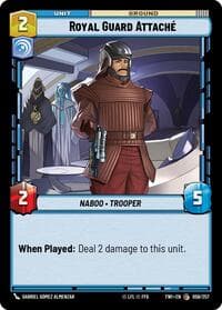 Royal Guard Attaché - Twilight of the Republic - Star Wars: Unlimited card