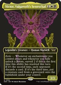 Victor, Valgavoth's Seneschal (Showcase) - Duskmourn: House of Horror - Magic: The Gathering card