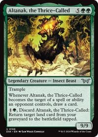 Altanak, the Thrice-Called - Duskmourn: House of Horror - Magic: The Gathering card