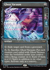 Ghost Vacuum (Showcase) - Duskmourn: House of Horror - Magic: The Gathering card
