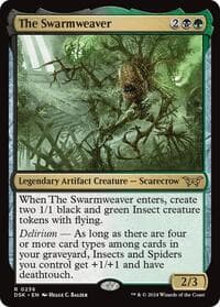 The Swarmweaver (0236) - Duskmourn: House of Horror - Magic: The Gathering card