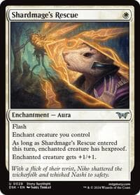 Shardmage's Rescue - Duskmourn: House of Horror - Magic: The Gathering card