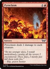Pyroclasm - Duskmourn: House of Horror - Magic: The Gathering card