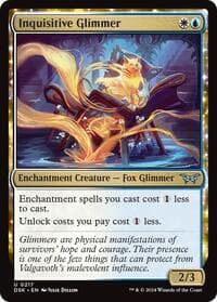 Inquisitive Glimmer - Duskmourn: House of Horror - Magic: The Gathering card