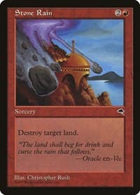 Stone Rain - Tempest - Magic: The Gathering card