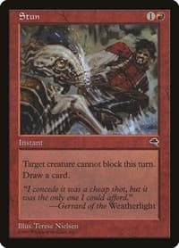 Stun - Tempest - Magic: The Gathering card
