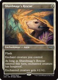 Shardmage's Rescue - Promo Pack: Duskmourn: House of Horror - Magic: The Gathering card