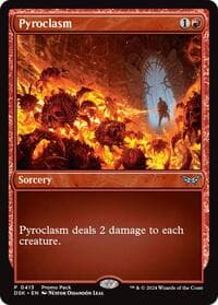 Pyroclasm - Promo Pack: Duskmourn: House of Horror - Magic: The Gathering card