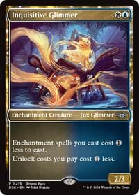 Inquisitive Glimmer - Promo Pack: Duskmourn: House of Horror - Magic: The Gathering card