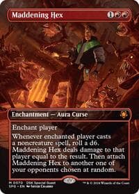 Maddening Hex (Borderless) - Special Guests - Magic: The Gathering card