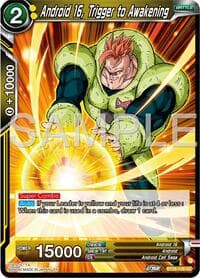 Android 16, Trigger to Awakening - Ultimate Advent - Dragon Ball Super: Masters card