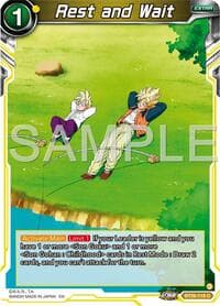 Rest and Wait - Ultimate Advent - Dragon Ball Super: Masters card