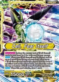 Cell // Cell, Fear Itself - Ultimate Advent - Dragon Ball Super: Masters card