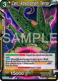 Cell, Absorption Terror - Ultimate Advent - Dragon Ball Super: Masters card