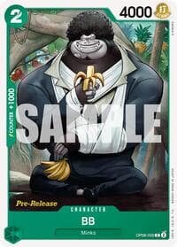 BB - Two Legends Pre-Release Cards - One Piece Card Game card