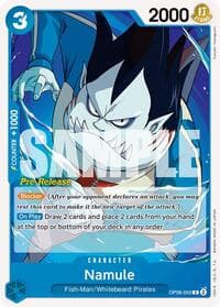 Namule - Two Legends Pre-Release Cards - One Piece Card Game card