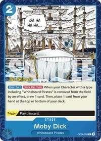 Moby Dick - Two Legends Pre-Release Cards - One Piece Card Game card