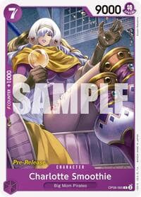 Charlotte Smoothie - Two Legends Pre-Release Cards - One Piece Card Game card