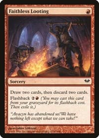 Faithless Looting - Dark Ascension - Magic: The Gathering card