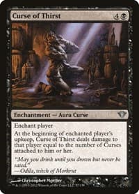 Curse of Thirst - Dark Ascension - Magic: The Gathering card