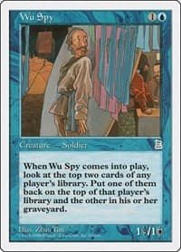 Wu Spy - Portal Three Kingdoms - Magic: The Gathering card