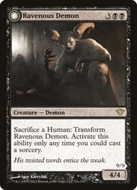 Ravenous Demon - Dark Ascension - Magic: The Gathering card
