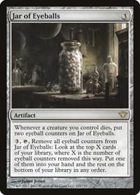 Jar of Eyeballs - Dark Ascension - Magic: The Gathering card