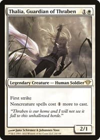 Thalia, Guardian of Thraben - Dark Ascension - Magic: The Gathering card