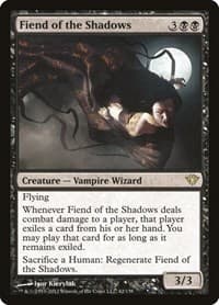Fiend of the Shadows - Dark Ascension - Magic: The Gathering card
