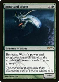 Boneyard Wurm - WPN & Gateway Promos - Magic: The Gathering card