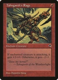 Tahngarth's Rage - Tempest - Magic: The Gathering card