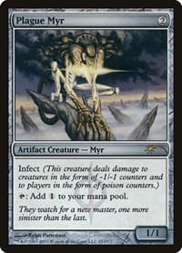 Plague Myr - WPN & Gateway Promos - Magic: The Gathering card