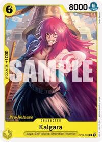 Kalgara (099) - Two Legends Pre-Release Cards - One Piece Card Game card