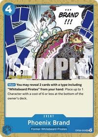 Phoenix Brand - Two Legends Pre-Release Cards - One Piece Card Game card